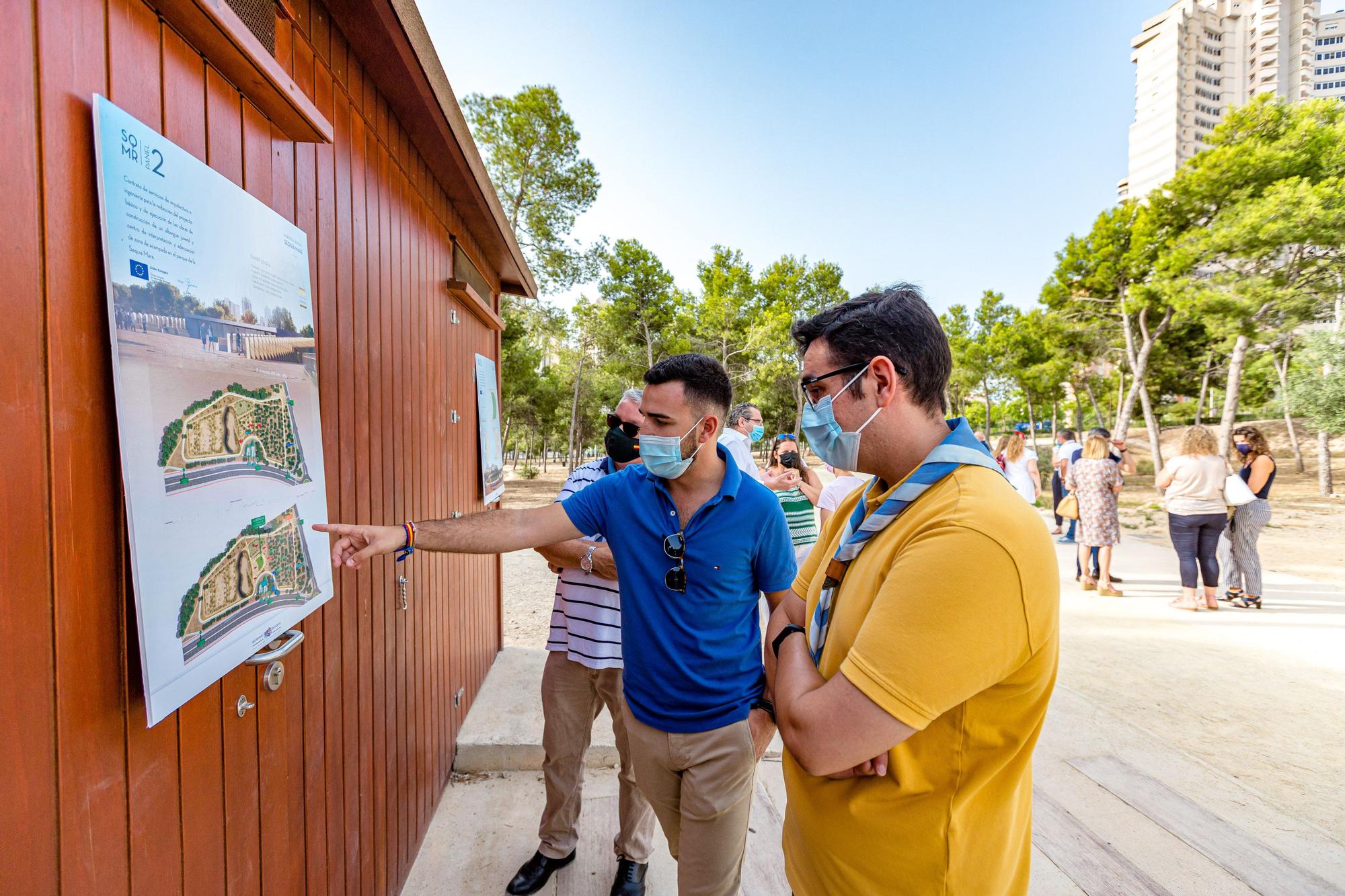 Presentación del proyecto del nuevo Albergue en el parque de la Séquia Mare en Benidorm