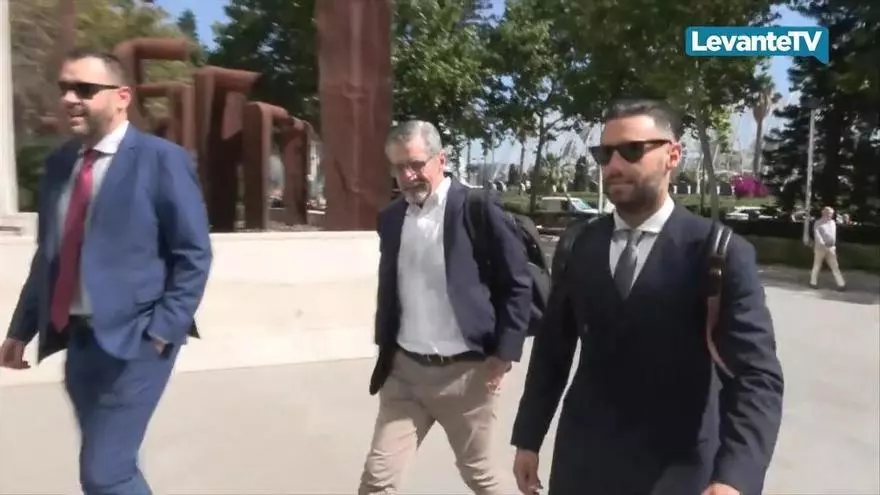 José María Ángel declara en la Ciudad de la Justicia