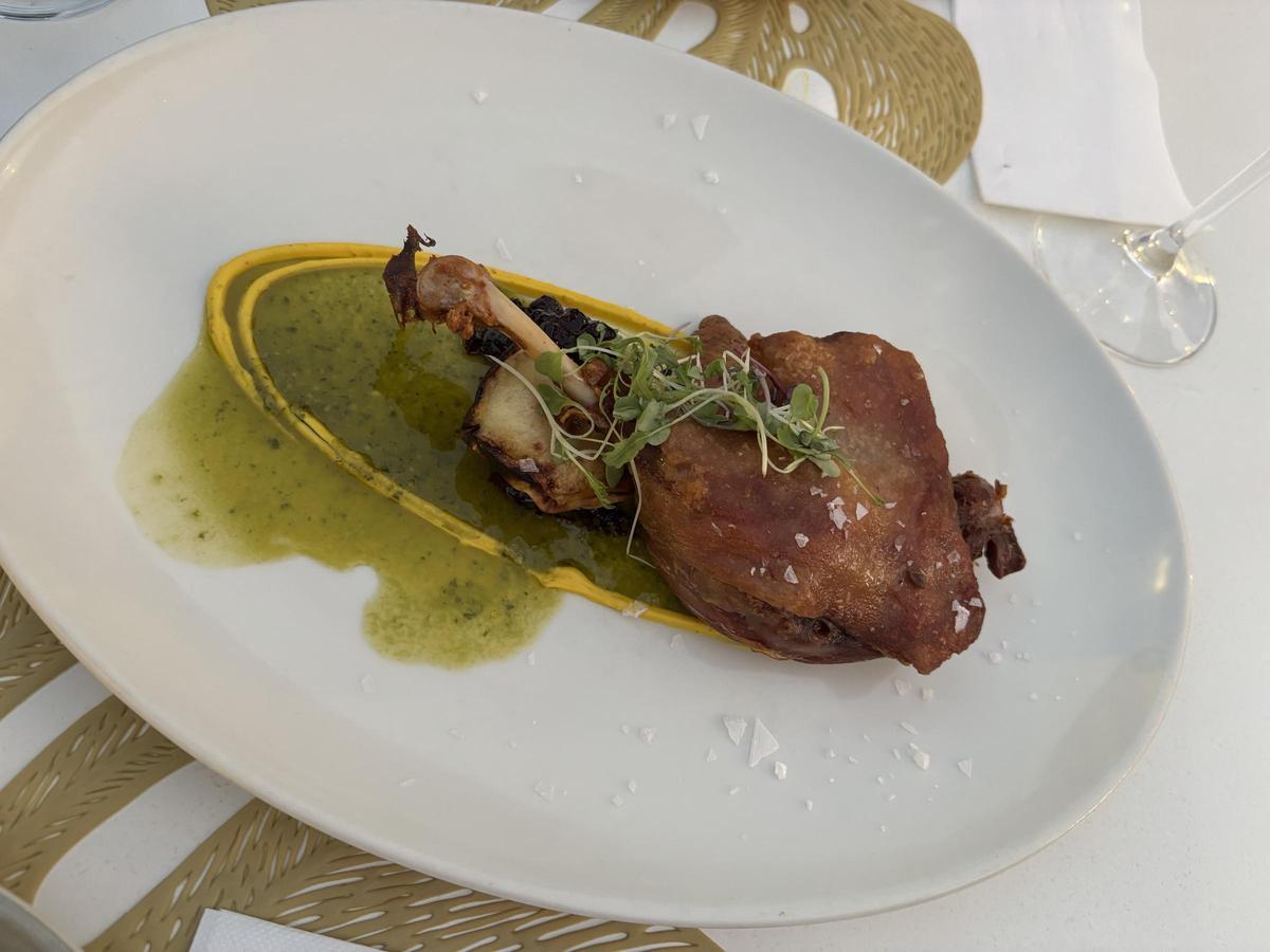 Uno de los platos de Casa Pedro Ximénez