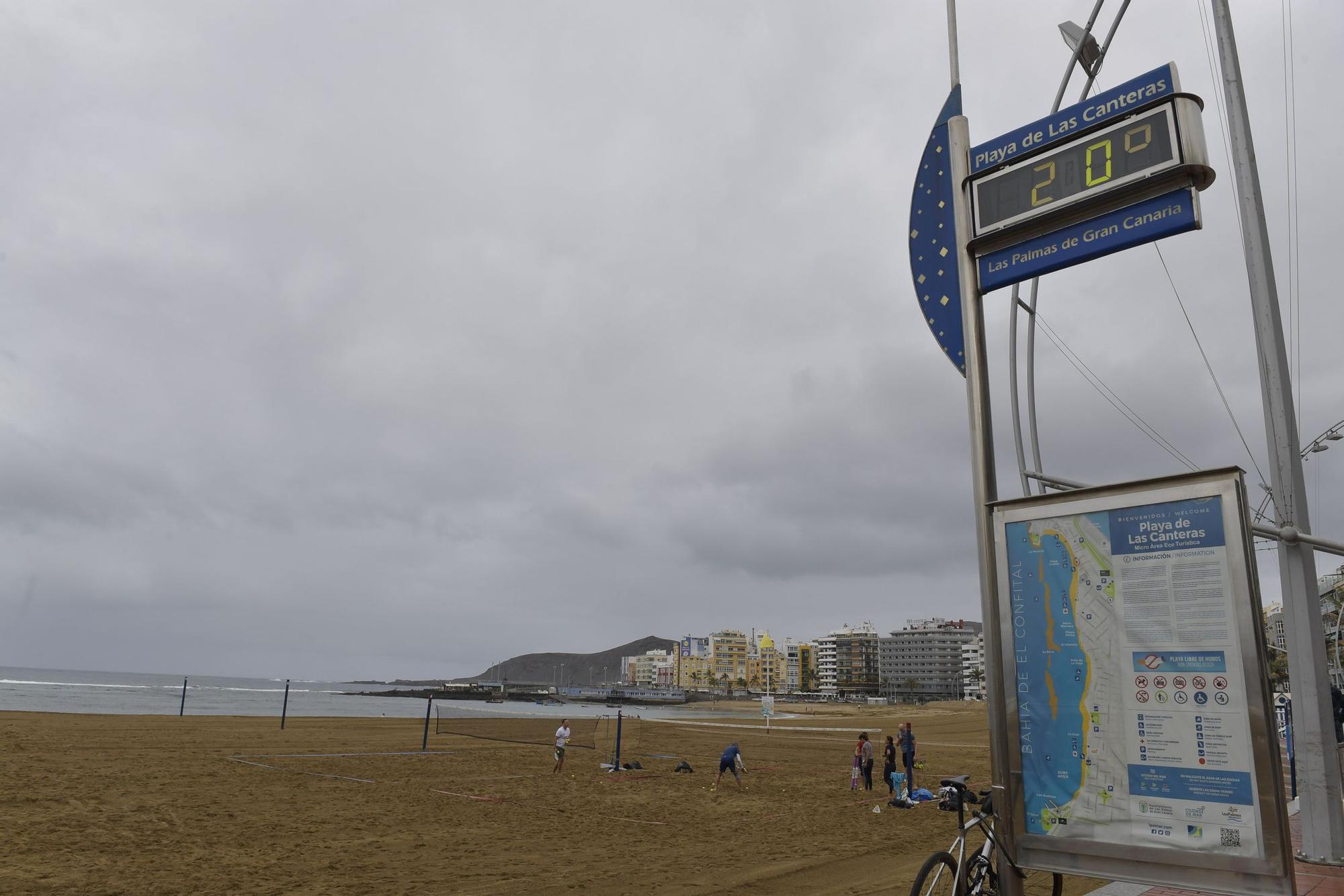 Lluvia en Las Palmas de Gran Canaria (07/01/2022)