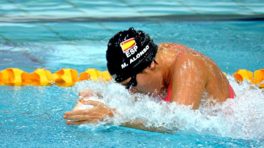 Michelle Alonso durante la prueba.