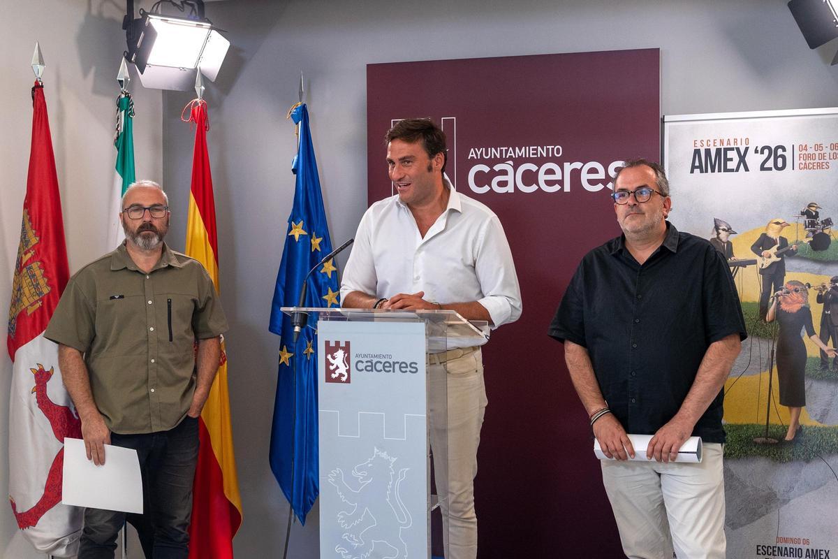 Galería | Presentación de la 18ª edición de Escenario AMEX de Cáceres