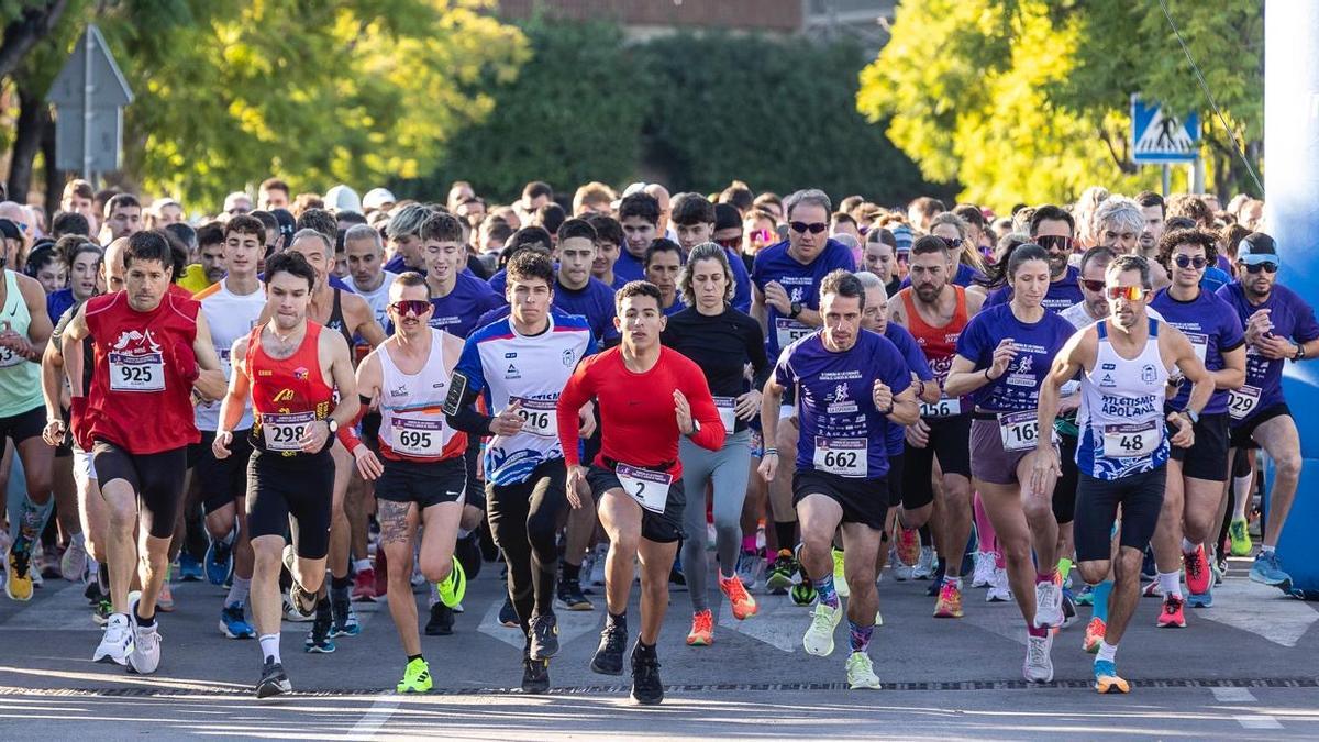 Así fue la Carrera de las Ciudades contra el Cáncer de Páncreas en Alicante