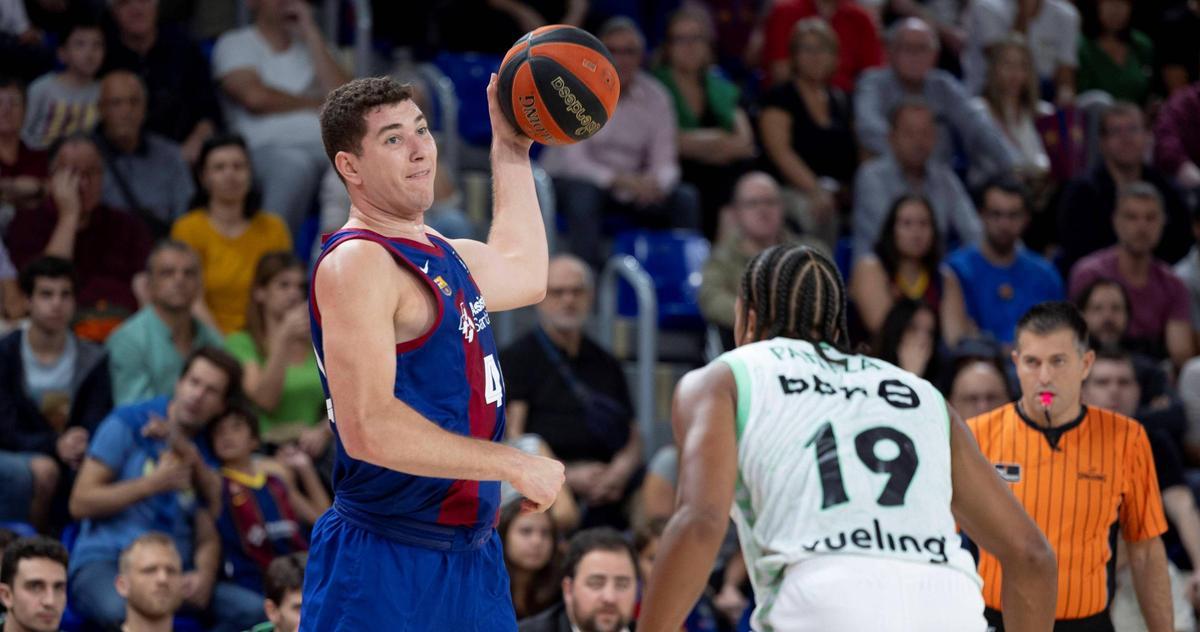 Joel Parra destacó en la victoria ante el Surne Bilbao Basket con 13 puntos