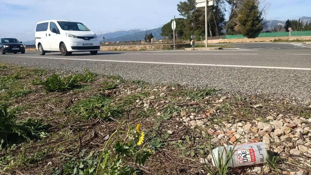 Der Unfall ereignete sich an der Straße zwischen Santa Maria und Santa Eugènia.