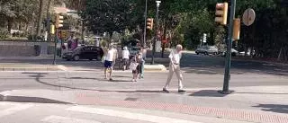 El semáforo de los 21 segundos y el Muelle Uno