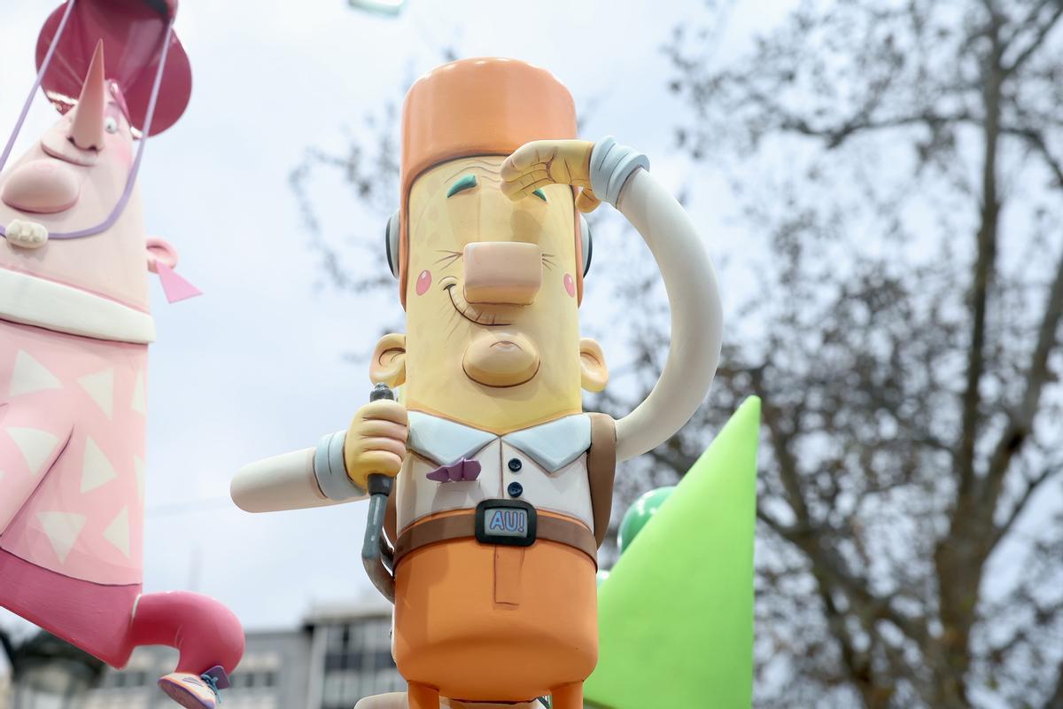 La falla infantil municipal llega a la plaza