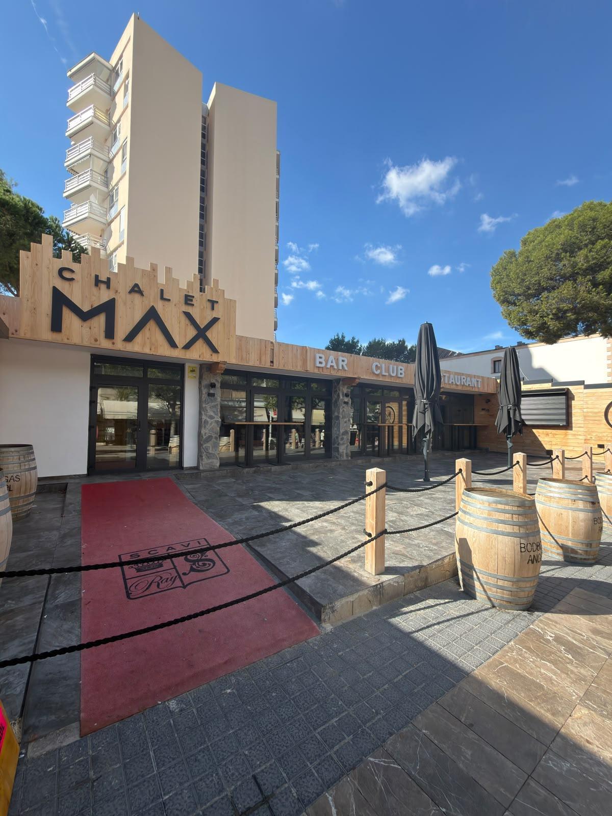 Ein aktuelles Foto vom Chalet Max.