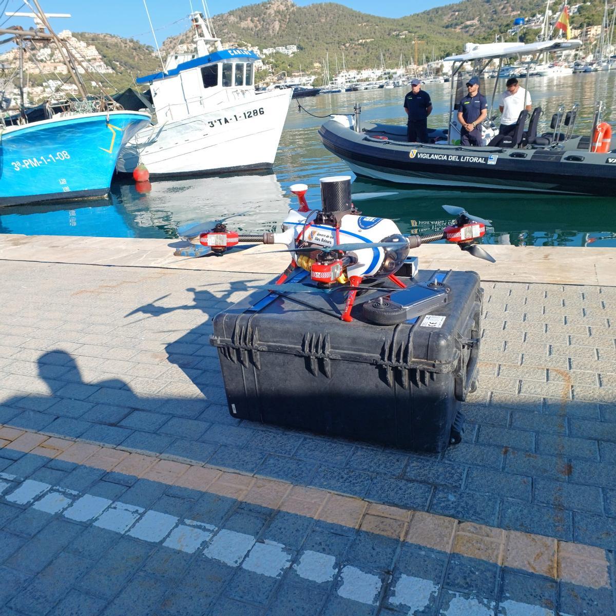 Un drón controlará la seguridad desde el aire