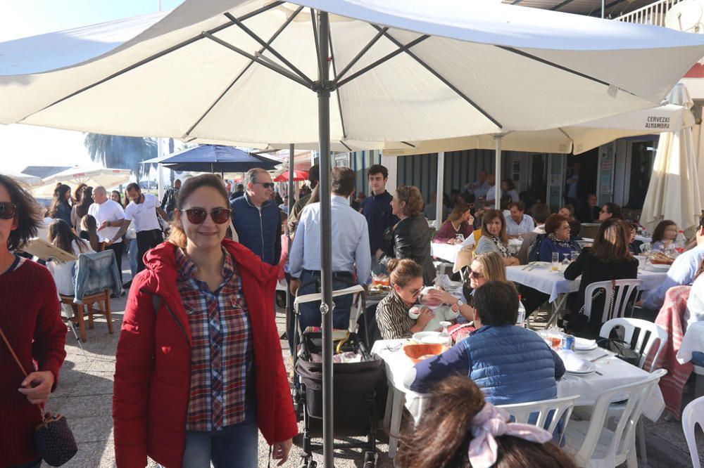 Málaga inicia el puente de la Constitución y la Inmaculada con sol, buena temperatura y calles y paseos marítimos llenos