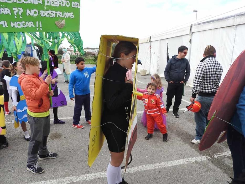 El Carnaval de Formentera no ha sido especialmente numeroso