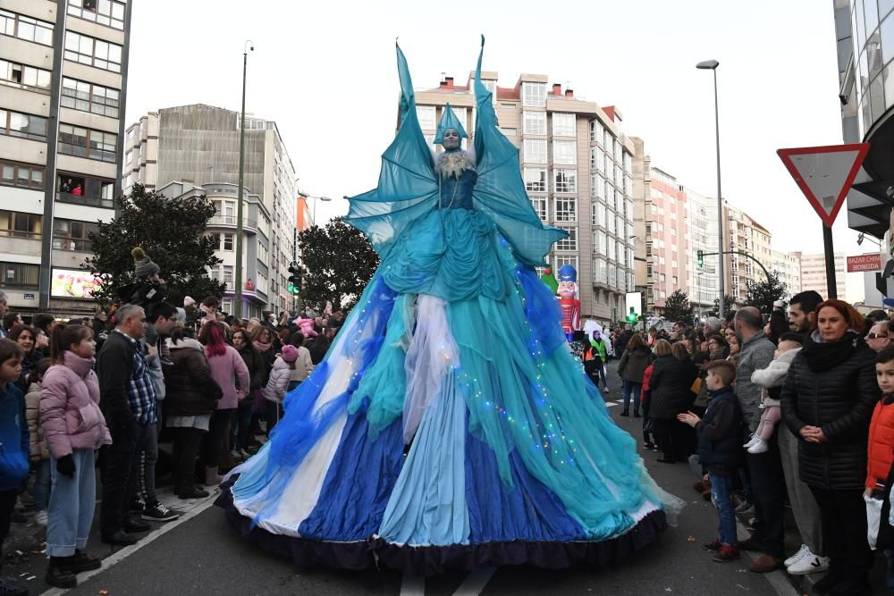 Cabalgata de los Reyes Magos en A Coruña en 2020