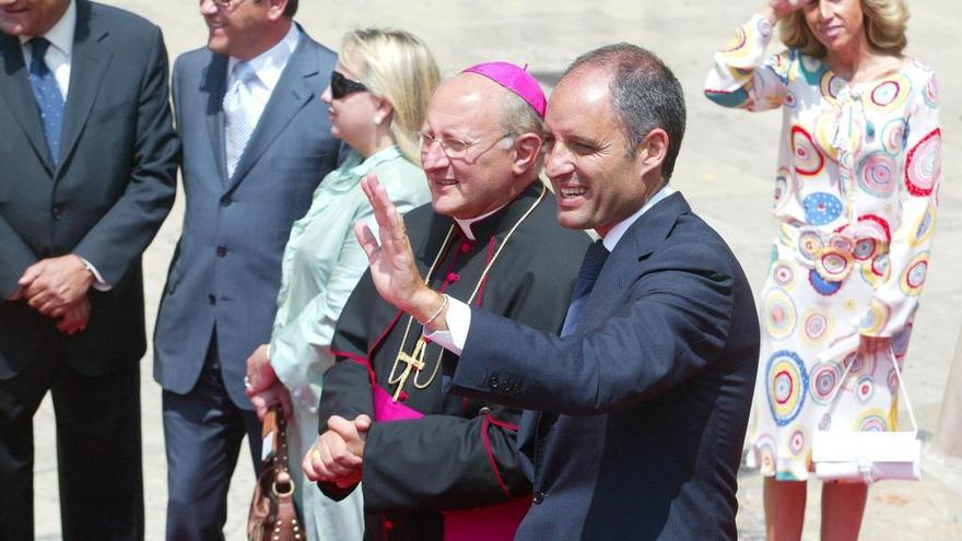 Camps, durante el Encuentro Mundial de las familias en 2006.