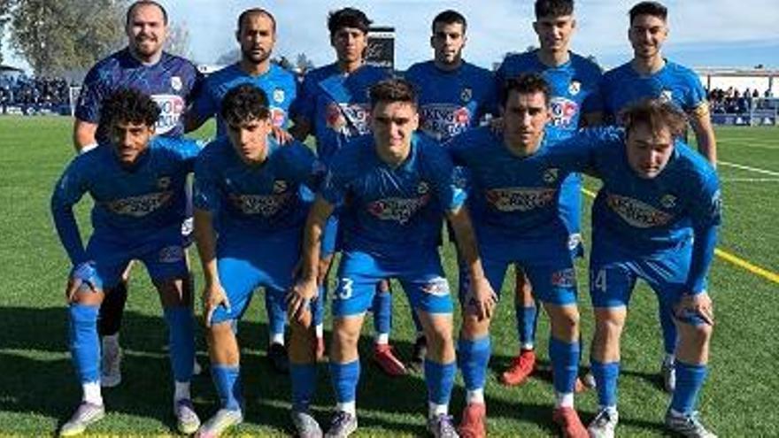 Once titular de la UD Oliva en su partido del domingo ante el CF Cullera