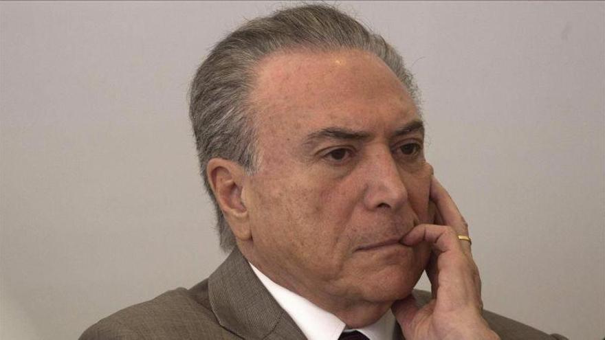 El presidente de Brasil Michel Temer no sería investigado por el caso Odebrecht
