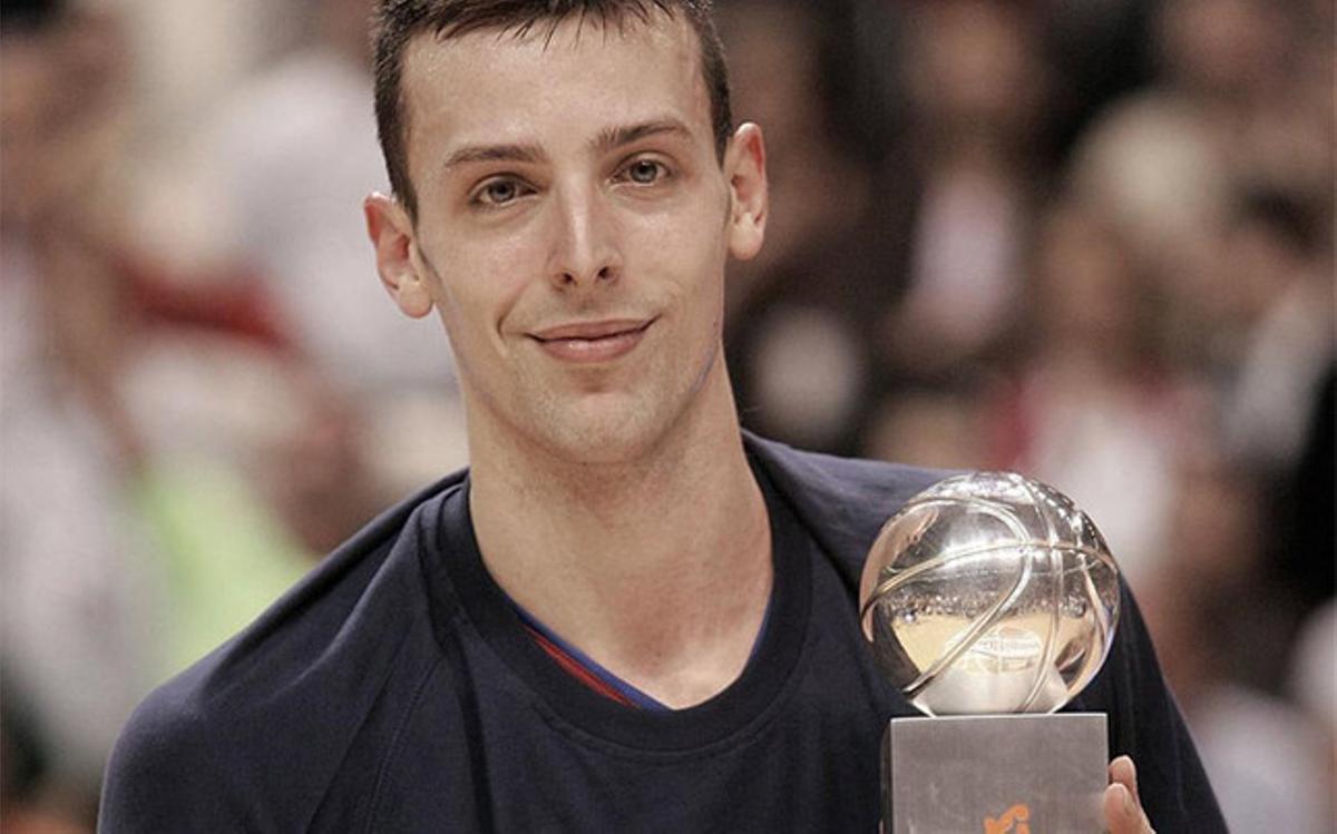 Jordi Trias fue el MVP de la edición de 2007, en la que el Barça se llevó el trofeo en Málaga