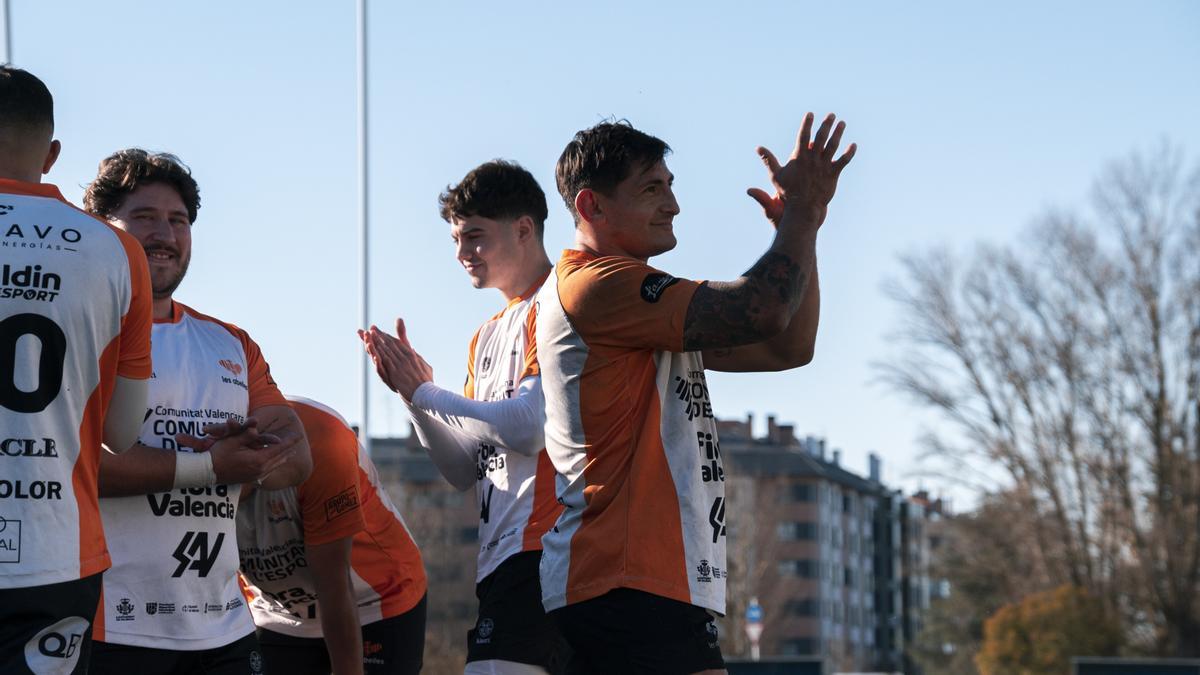 Imagen del partido entre Les Abelles y Recoletas Burgos