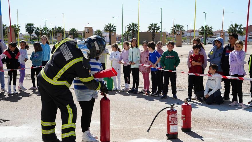 El pabellón Juan Hidalgo acoge la semana de la prevención de incendios