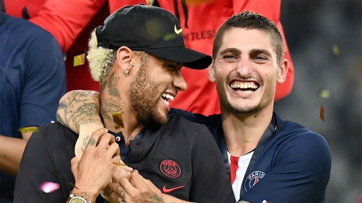 La broma de Verratti sobre el 'caso Neymar'