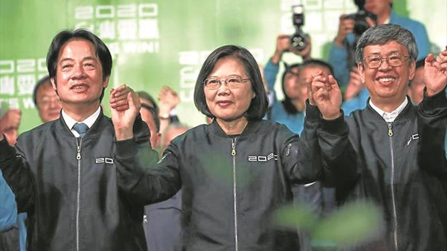 Tsai arrasa en Taiwán y envía un mensaje claro a Pekín