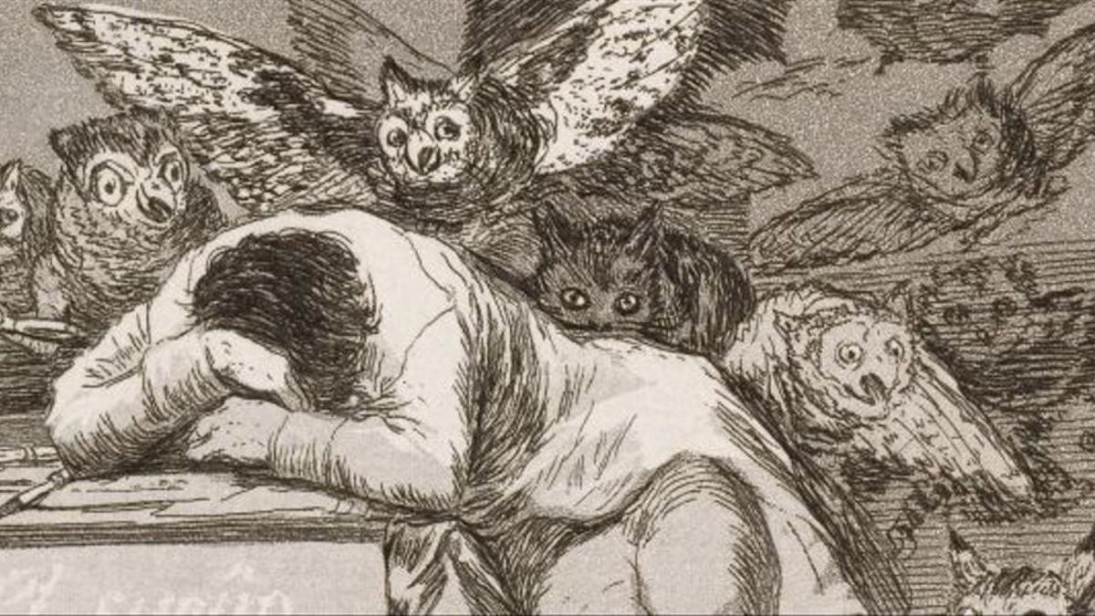 'El sueño de la razón produce monstruos', de Goya.