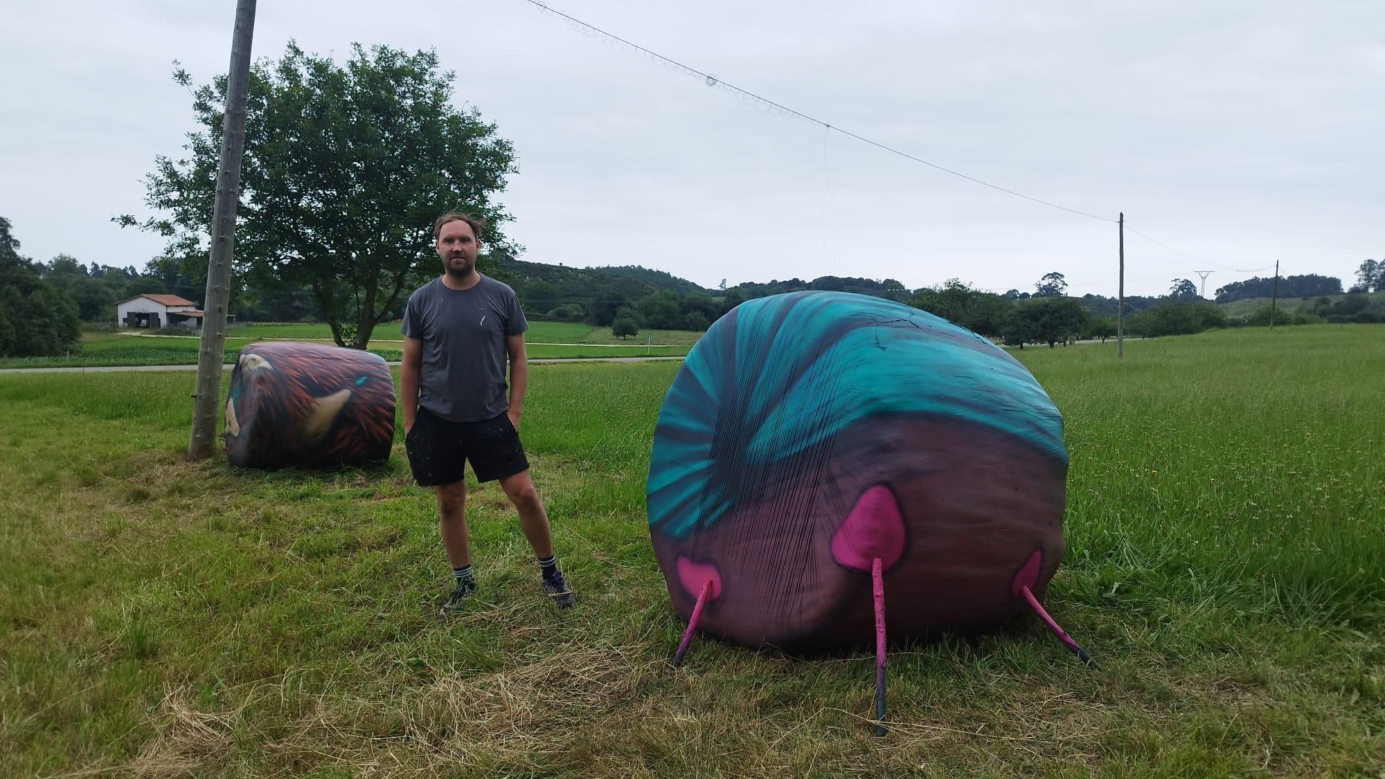 Arte en bolas en Porrúa