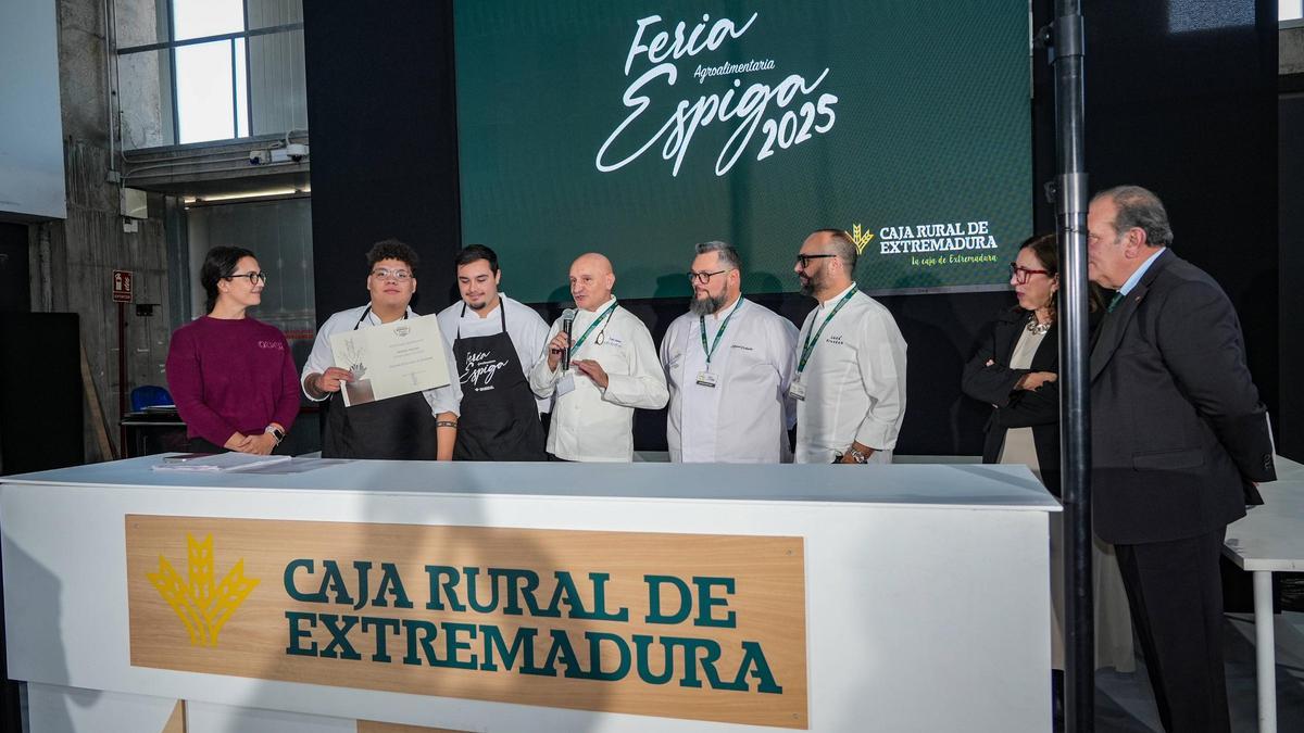 Inauguración de la Feria Espiga 2025 en Badajoz.