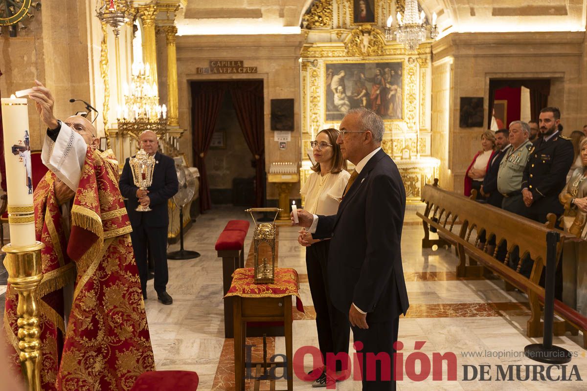 Bendición de la naturaleza con la Vera Cruz de Caravaca