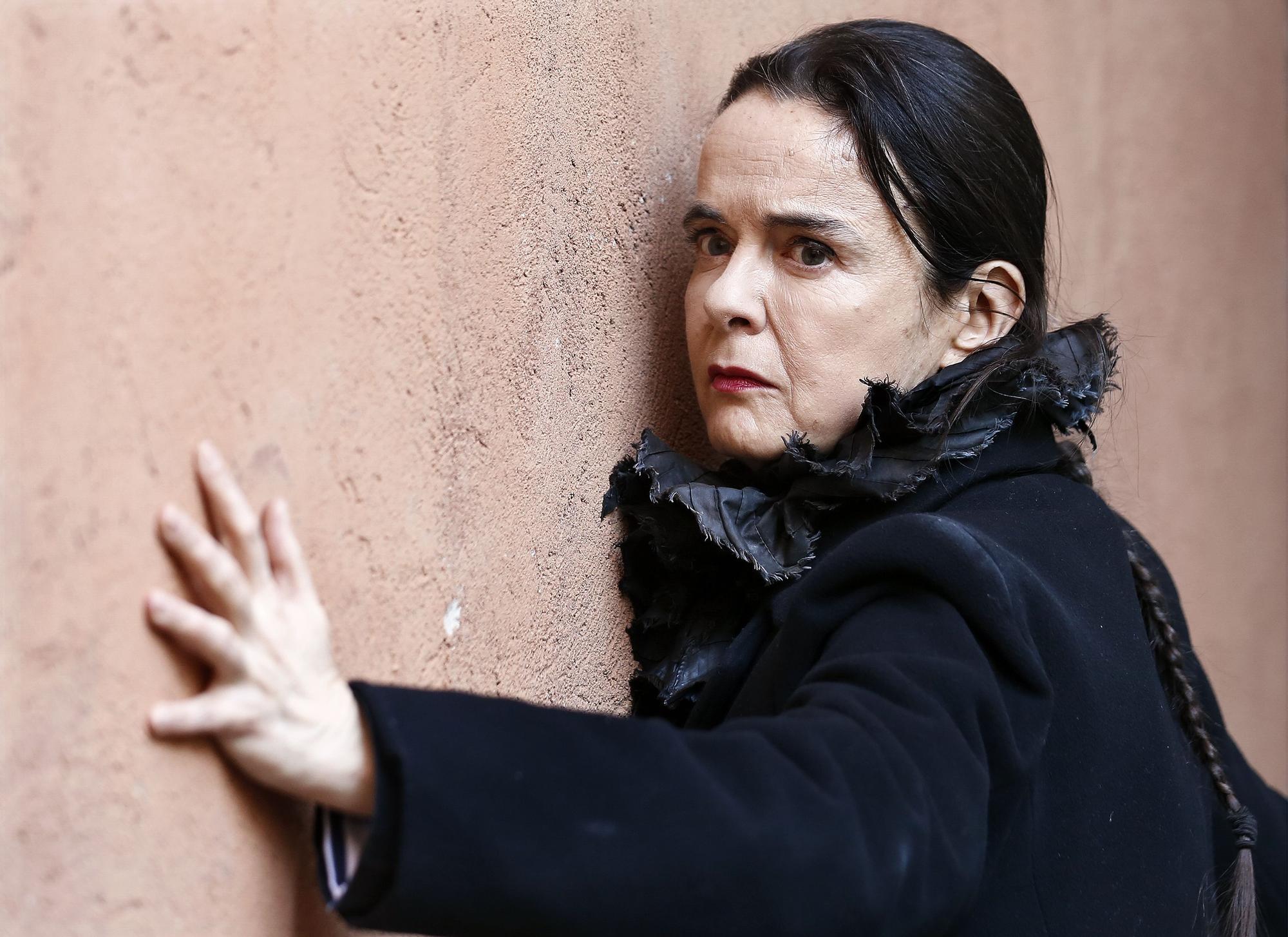 La escritora francesa Amélie Nothomb, fotografiada durante su última visita a Barcelona.