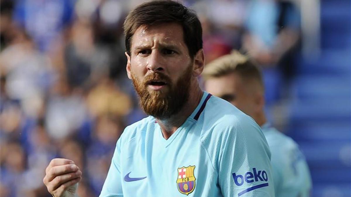 Leo Messi, ante el Alavés