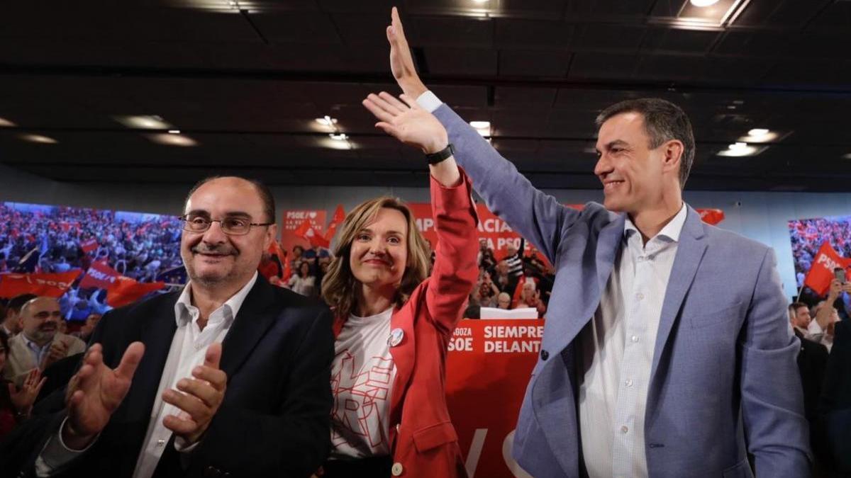 Sánchez, en Zaragoza: &quot;Me importa un bledo el futuro de Casado, Rivera y Abascal&quot;