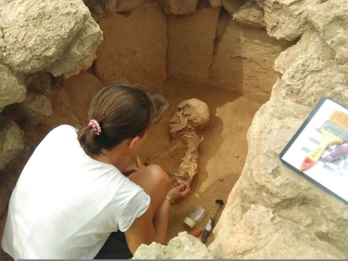 Aparecen nuevos restos humanos con una antigüedad de 2.500 años en Son Real