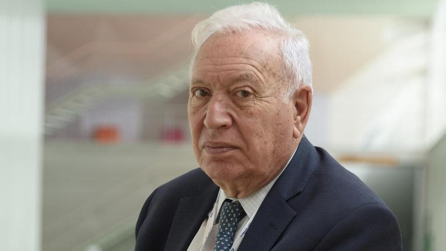 García-Margallo: &quot;Los murcianos deben votar el 28 de mayo como si fuera un plebiscito a Sánchez&quot;