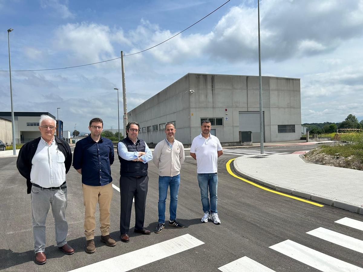 Por la izquierda, Juan José Fernández, Javier Tejón,  Jorge Tejón, Ángel García "Cepi" y Javier Rodríguez.