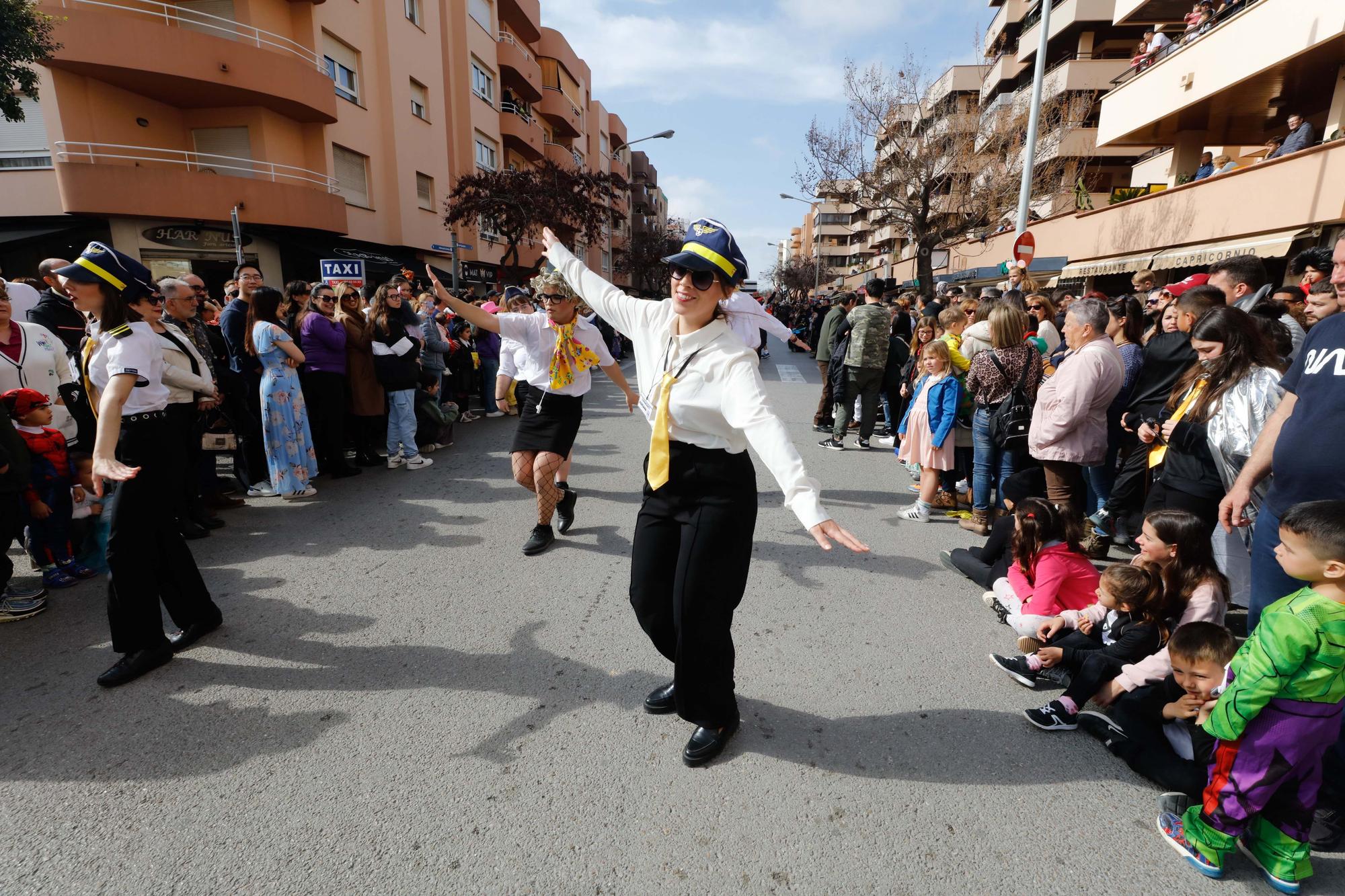 Todas las imágenes de la rúa del Carnaval de Ibiza 2023