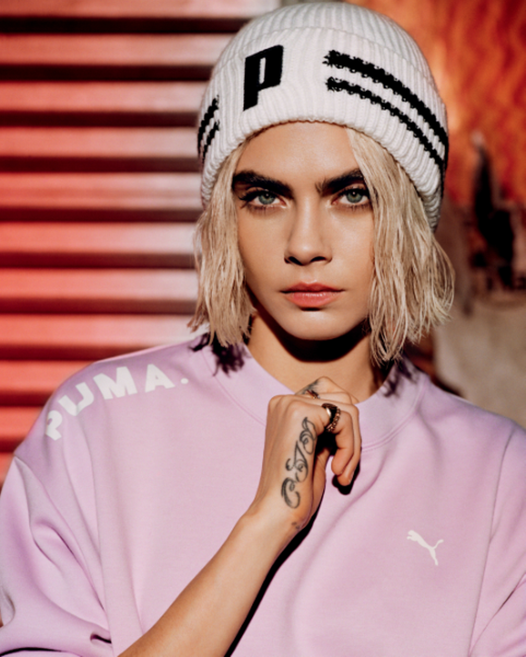 Puma cara delevingne rosa online