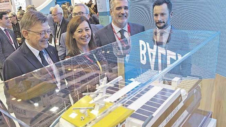 Balearia: Utor despliega en Fitur su navegación ecológica