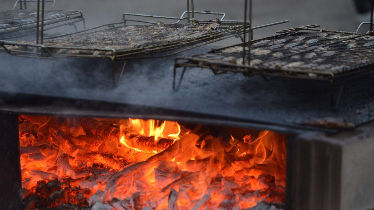 Sardiñas asadas de San Xoán.