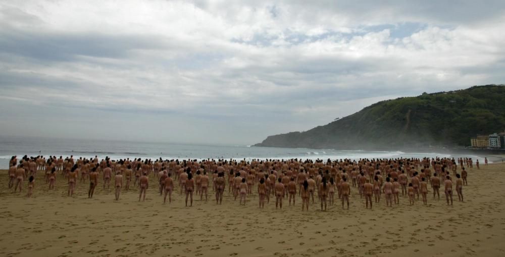 Fotografías del polémico Spencer Tunick