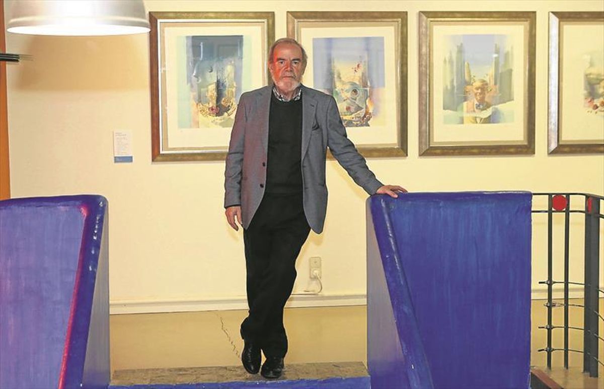 Naranjo habla de arte con Goya