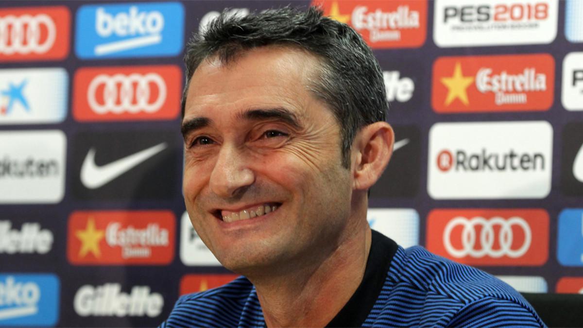 Ernesto Valverde, entrenador del FC Barcelona
