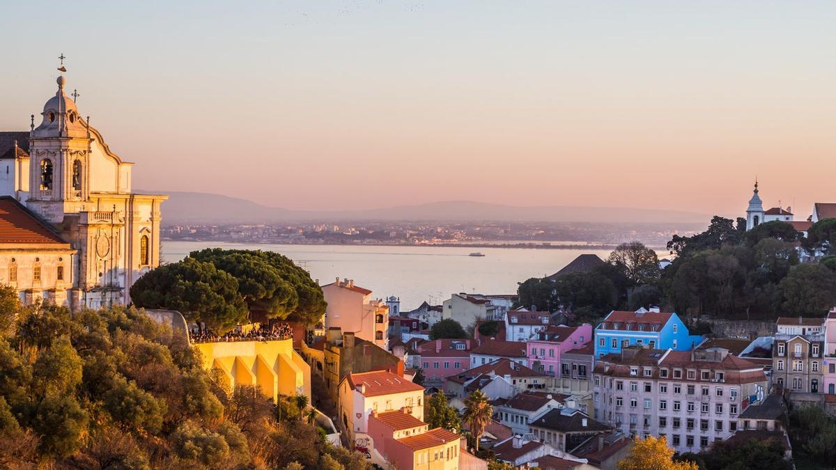 Lisboa, Portugal, otoño