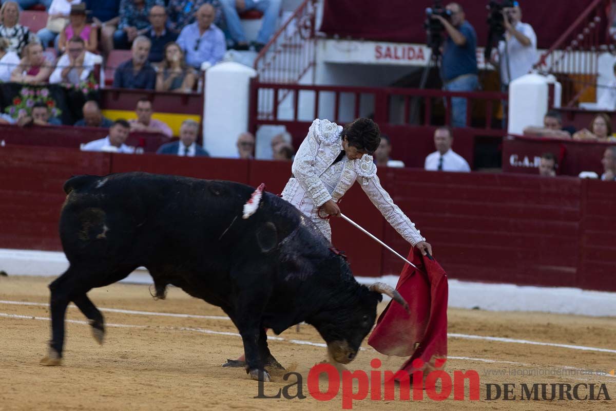 Segunda corrida de la Feria Taurina de Murcia (Castella, Manzanares y Talavante)