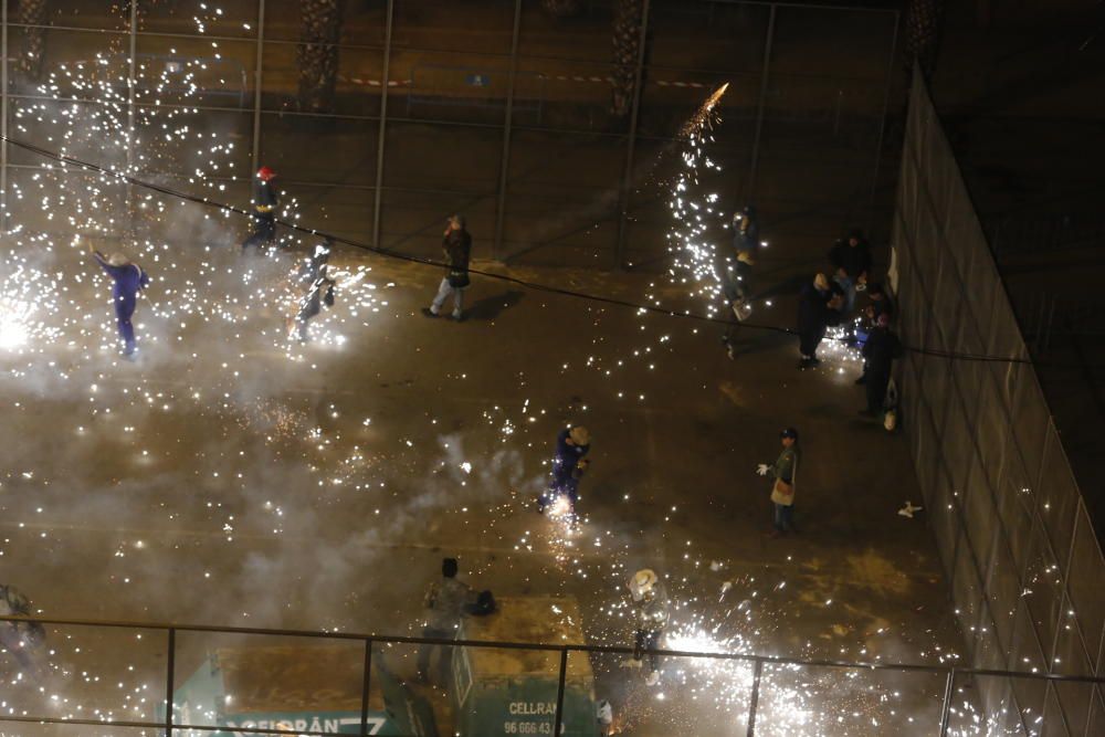 Multas por lanzar las carretillas fuera de su zona