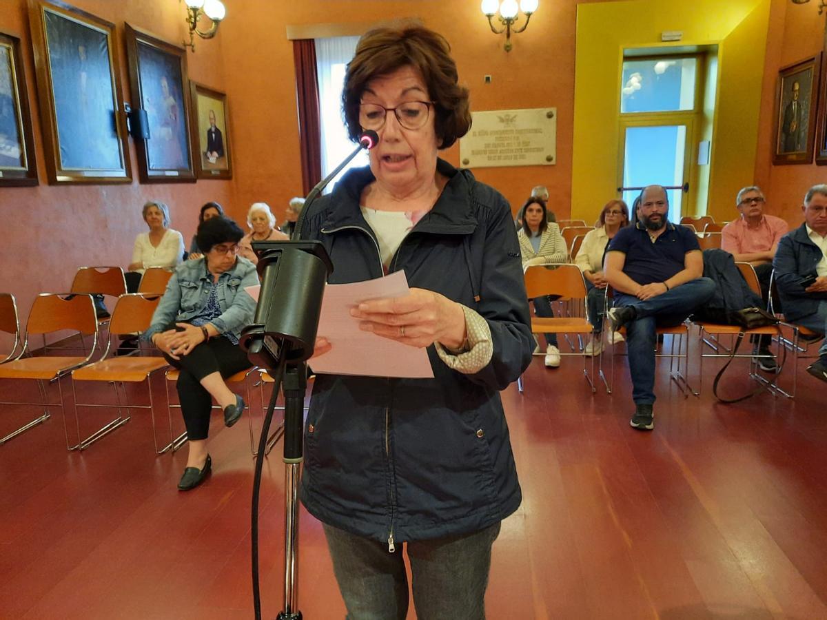 Montserrat Mestres, del Consell Municipal de la Dona al ple d'aquest dijous