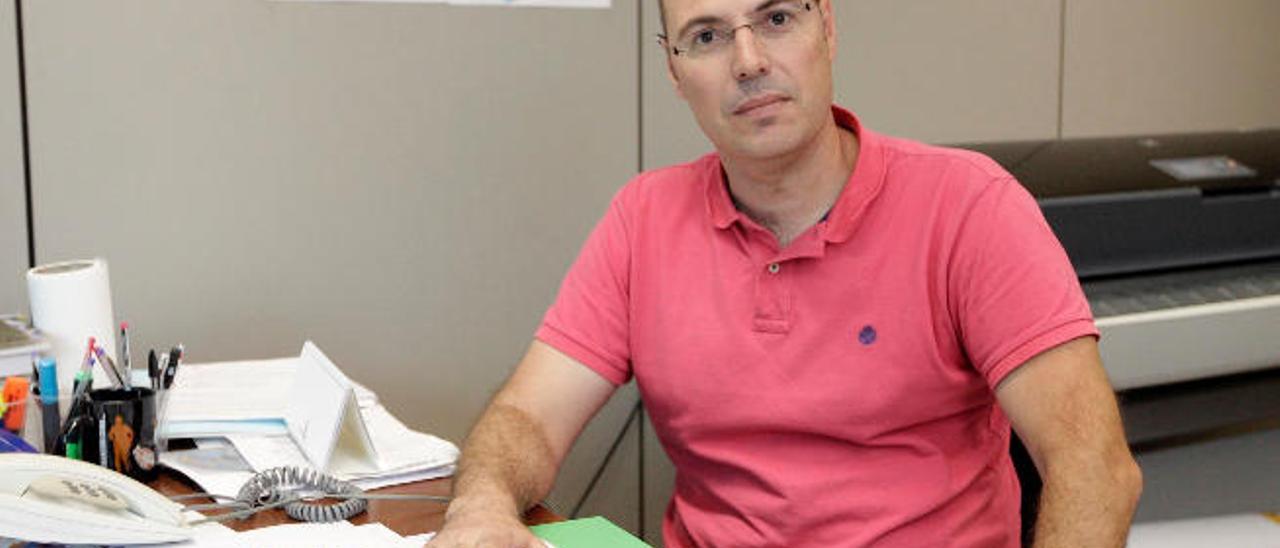 Gustavo Pestana, técnico de la Dirección General de Agricultura.