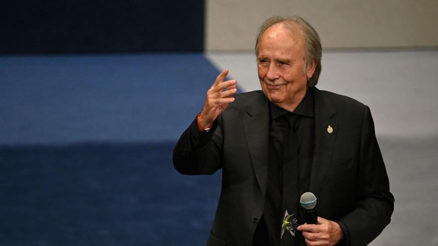Joan Manuel Serrat en los premios Princesa de Asturias
