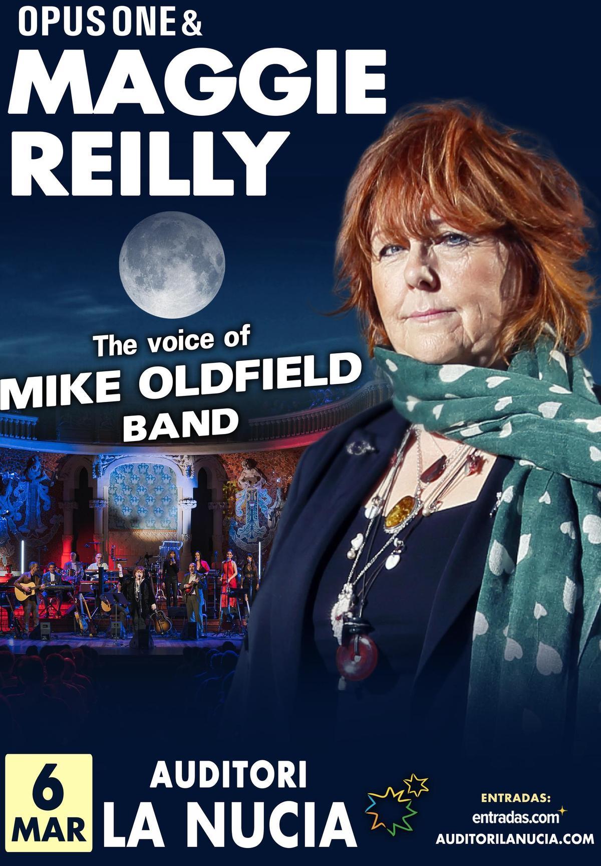 Maggie Reilly gira por todo el mundo, repasando su larga trayectoria musical.