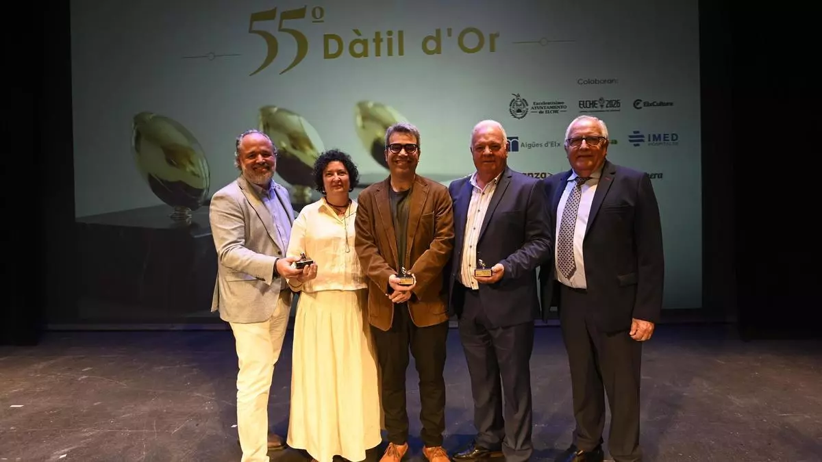 Así ha sido la gala de la 55 edición de los Premios Dàtil D´or de Elche