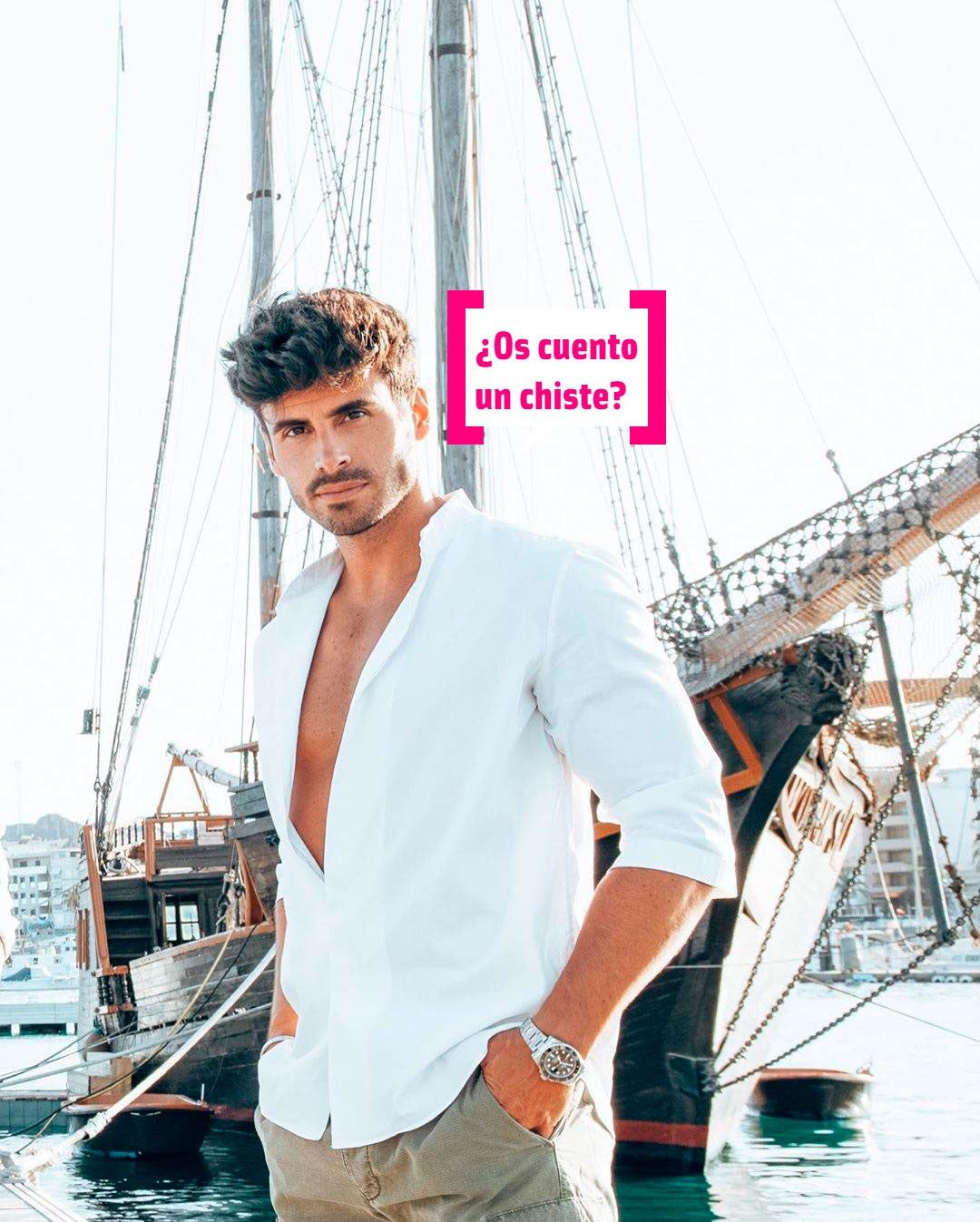 Noel Bayarri ('MYHYV') posando para Instagram